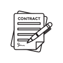 Sign a contract